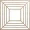 Ekena Millwork Raven Wood Fretwork Pierced Ceiling Medallion, Red Oak, 30"OD x 11"ID x 3/8"T CMWP30X30X0375RARO - alternate 1